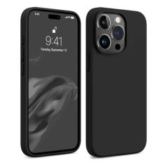 AOTESIER Capa compatível com iPhone 15 Pro, [proteção militar à prova de choque] capa de silicone para celular com [forro de microfibra macio antiarranhões] proteção para câmera e tela de 6,1