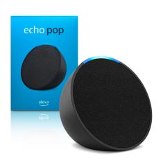 Echo Pop 1 Geração Com Alexa Smart Speaker Preto C2h4r9 Amazon
