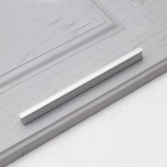 Armário de cozinha alças de armazenamento armário guarda-roupa cômodas cromo preto prata maçaneta da porta gaveta puxa botões ferragem, 201,160mm prata