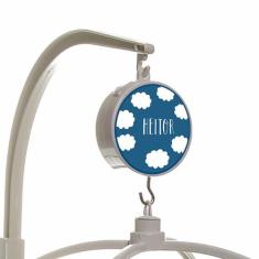 Móbile Musical Astronauta Quarto Bebê Infantil Menina Menino - Potinho