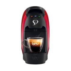 Imagem de Cafeteira Espresso TRES 3 Corações Luna Automática Vermelha - 600ml