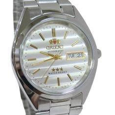 Relógio Orient Automático Masculino Prateado 469WA3NH B1SX