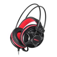 Headset Gamer Motospeed H11 Fone E Microfone Vermelho/Preto