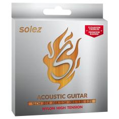 Encordoamento Solez SLCH para Violão Nýlon High Tensão