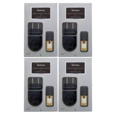 Aromatizador Standard Black Essência Vanilla 4X - Via Aroma