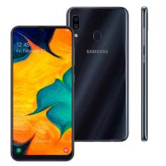 Samsung Galaxy A30 Dual sim 64 gb preto 4 gb ram