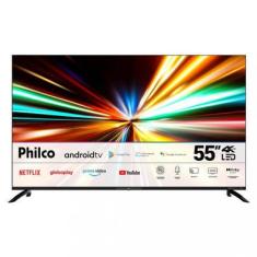 Smart Tv Philco,Led 4k Uhd, 55 Polegadas, Android Tv - Ptv55g7eagcpbl