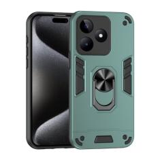 Compatível com OPPO Realme C53/Realme Narzo N53/Realme C51 capa de telefone com suporte e proteção à prova de choque de grau militar à prova de quedas capa protetora robusta capas amortecedoras