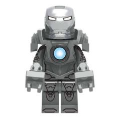 Boneco Blocos De Montar Homem De Ferro Armadura Mark Mk34
