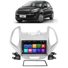 Kit  Multimídia Mp5 Ford Ka 2018 2019 2020 2021 7 Polegadas Espelhamen