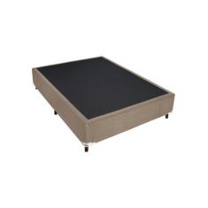 Cama Box Base Casal Suede 138 X 188cm - Genki Kenko - Genki Kenko , CI