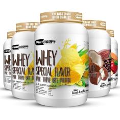 Kit 5 Whey Protein Special Flavor 840g-Masculino