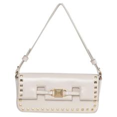 Bolsa de Ombro Via Marte Baguete Com Alça Fixa e Spikes B1-125