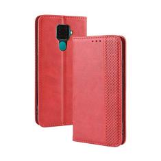 Capa para Huawei Nova 5i PRO, capa flip carteira de couro para Huawei Nova 5i PRO, capa magnética retrô para celular, capa carteira de telefone com compartimentos para cartões