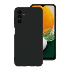 Capa Capinha Aveludada Preta + Película 3d Privacidade Para Samsung Ga