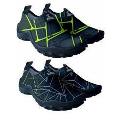 Kit 2 Tenis Masculino Sapatilha Hibrido Água Praia Rapel Ciclismo Fute