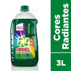 Sabão Líquido Ariel Cores Radiantes 3L, 3L