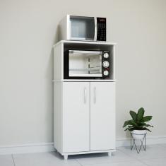 Balcão Forno-microondas 2 Portas Branco