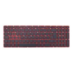Teclado para Notebook bringIT compatível com Acer Nitro 5 AN515-51-75K