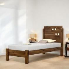 Cama Solteiro Colônia Malbec Com Colchão