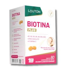 Biotina Plus - (45mcg) - 60 Cápsulas - Lauton Nutrition - 1 Pote