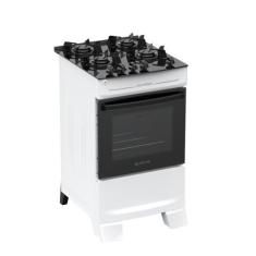 Fogão 4 Bocas Atlas Mônaco Top Glass Mesa de Vidro, Branco, Bvolt