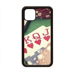 Hearts Flush Capa para iPhone 12 Pro Max para Apple Mini Mobile Case