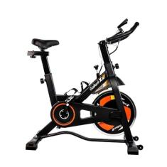 Bicicleta Ergométrica Gallant Elite X Spinning Roda de Inercia 8kg até 110kg Mecânica Gsb08hbta-pt black