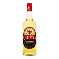Cachaça seleta ouro 1000ml, 1L