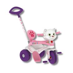 Triciclo tonkinha gatinha passeio E pedal - bandeirante