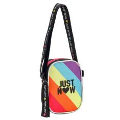 Bolsa Transversal Tira Colo Juvenil Holográfica Just Now Denlex