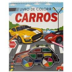 Livro - Incríveis Veículos - Livro de Colorir: Carros
