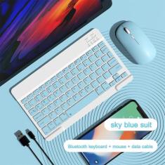 Mini Teclado e Mouse Bluetooth Portátil - Compatível com Android, Wind