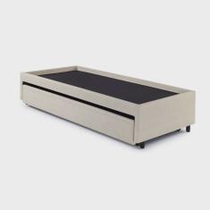 Bicama Box para Dois Colchões Solteirão Courino