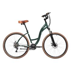 Bicicleta Aro 29 BLITZ Comodo Alum. Full Shimano 21v Freios a Disco com Suspensão-Unissex