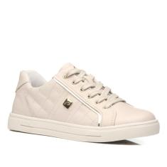 Tenis Pegada Feminino em Couro Off White 211101-04-Feminino