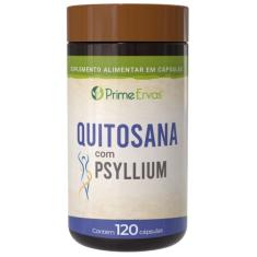 Quitosana com Psyllium 120 cápsulas Prime Ervas