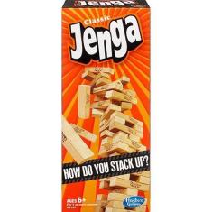 Jogo Jenga Novo Hasbro