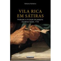 Livro - Vila Rica Em Sátiras