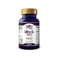Vitamina Ultra D3 2.000 Ui 100 Vitgold 100 cápsulas