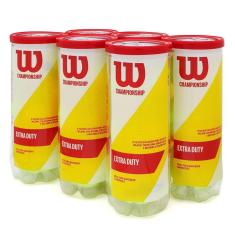 Kit Bola de Tênis Wilson Championship Extra Duty - 6 Tubos
