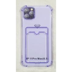 Capinha Proteção de Camera e Porta Cartão Compativel com iPhone 11 Pro