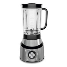 Liquidificador Britânia Inox Turbo Blq1350 3 L Preto Com Jarra De Acrílico 127v - Inclui 1 Acessórios BLQ1350