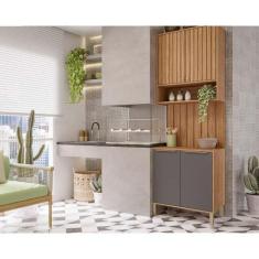 Cozinha Completa Divina 3 Peças (1Aéreo+1Balcão+1Complemento) CZ006 Fr