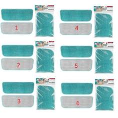 Kit 6 Refil MOP Spray Vassoura Rodo Original Flash Limp RMOP7800