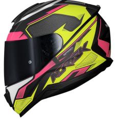 Capacete Feminino Norisk Razor Speedmax Rosa Amarelo Moto, Rosa amarel