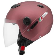 Capacete New Atomic Elite Moto Aberto Pro Tork Feminino Masculino Segu