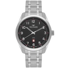 Relógio Technos Masculino Steel Prata - 2115msas-1p 2115msas-1p