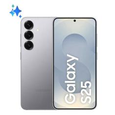 Smartphone Samsung Galaxy S25 256GB 12GB RAM 5G Tela 6,2 Polegadas Bateria 4000 mAh