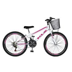 Bicicleta Feminina Sport Gold Aro 24 Freio V-brake MTB 21 Marchas Kls